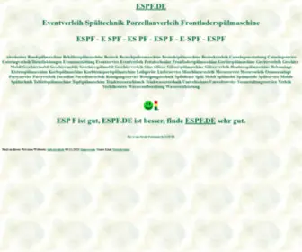 ESPF.de(Spülmobil) Screenshot