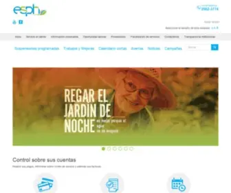 ESPH-SA.com(Inicio) Screenshot