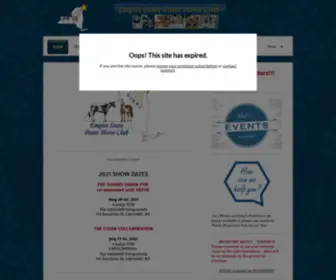 ESPHC.com(Empire State Paint Horse Club) Screenshot