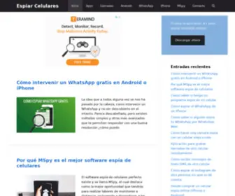 Espiarcelulares.org(Cómo espiar celulares por internet) Screenshot