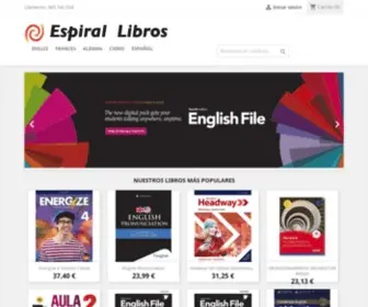 Espirallibros.com(Espiral Libros de Idiomas) Screenshot