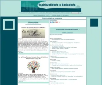 Espiritualidades.com.br(Espiritualidade e Sociedade) Screenshot
