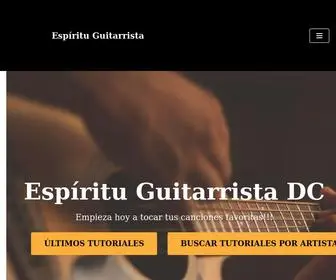 Espirituguitarrista.com(Inicio) Screenshot