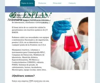 Esplasa.com(Esplasa) Screenshot