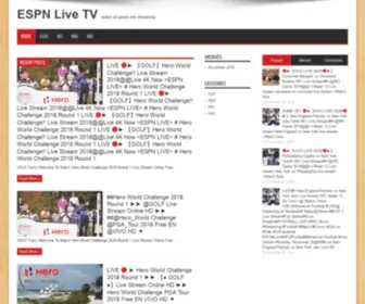 ESPN-Stream.com(ESPN Stream) Screenshot