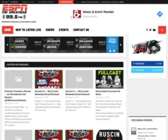 ESPN995.com(ESPN Northwest Arkansas) Screenshot