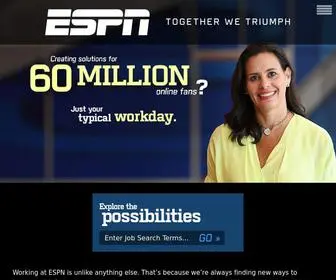 Espncareers.com(Working at ESPN) Screenshot