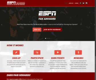 Espnfanadvisors.com(ESPN Fan Advisors) Screenshot