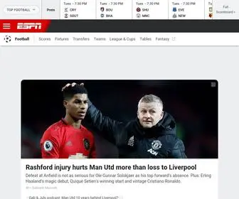 ESPNFC.us(Soccer News and Scores) Screenshot