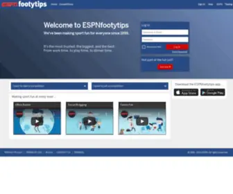 Espnfootytips.com.au(Footy tipping) Screenshot