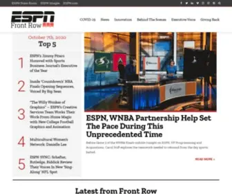 Espnfrontrow.com(ESPN Front Row) Screenshot