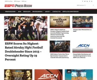 Espnmediazone.com(For Media Professionals (formerly ESPN MediaZone)) Screenshot