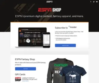 Espnshop.com(ESPN) Screenshot