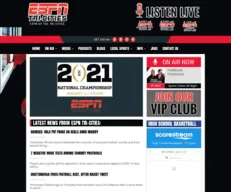 Espntricities.com(ESPN Tri Cities) Screenshot