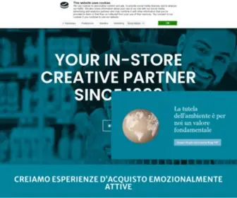 Espocartotec.com(Espositori produzione. La nostra mission) Screenshot