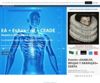 Espondiloartritisaxial.org(CEADE) Screenshot