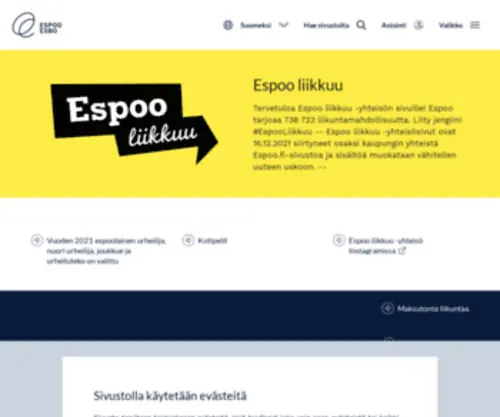Espooliikkuu.fi(Espooliikkuu) Screenshot