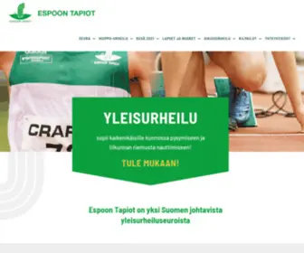 Espoontapiot.fi(Espoon tapiot) Screenshot