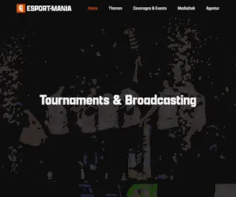 Esport-Mania.de(Esport Mania) Screenshot