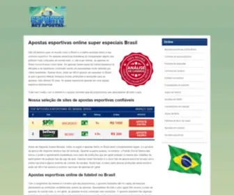 Esportebetapostas.com.br(Apostas esportivas online Brasil) Screenshot