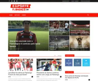 Esporteflamengo.com(Esporte flamengo) Screenshot