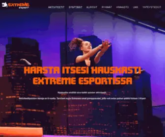 Esportextreme.fi(Haasta itsesi hauskasti Extreme Esportissa) Screenshot