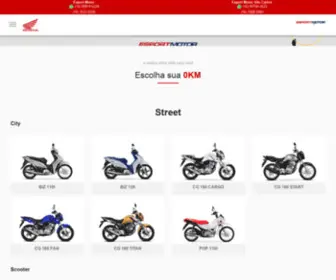 Esportmotor.com.br(Esport Motor Honda Motos) Screenshot