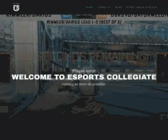 Esports-Collegiate.com(ESports Collegiate) Screenshot