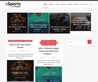 Esports.my(ESports in Malaysia) Screenshot