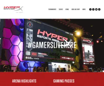 Esportsarenavegas.com(Esports Arena Las Vegas) Screenshot