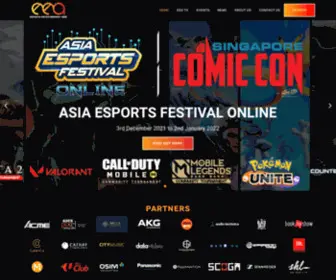 Esportsasia.net(EEA Home) Screenshot