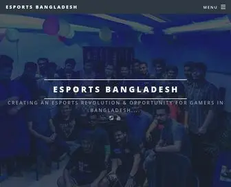 Esportsbangladesh.com(ESports BD) Screenshot