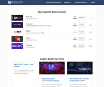 Esportsbettinginsider.com Screenshot