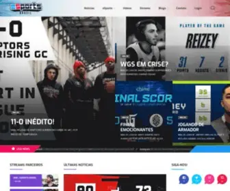 Esportsbr.com(Notícias de Games por Gamers) Screenshot