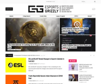 Esportsgrizzly.com(Esports Grizzly) Screenshot