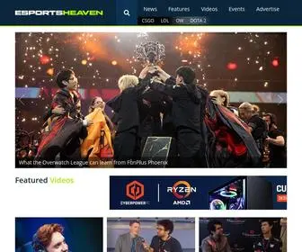 Esportsheaven.com(Home) Screenshot