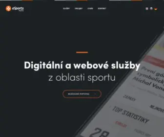 Esportsmedia.cz(Sportsweb Specialist) Screenshot