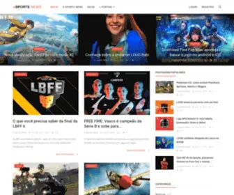 Esportsnews.com.br(ESports News) Screenshot