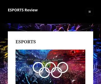Esportsrreview.com(ESPORTS Review) Screenshot