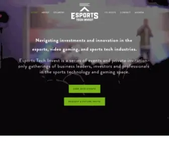 Esportsti.com(Esports Tech Invest) Screenshot
