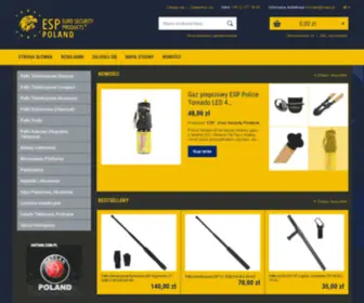 Esppoland.com(Euro Security Products Polska) Screenshot