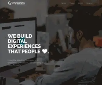 Espranza.net(Creative Agency) Screenshot