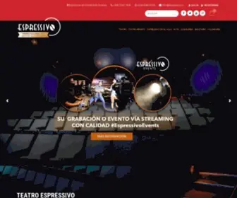 Espressivo.cr(Teatro en Costa Rica) Screenshot