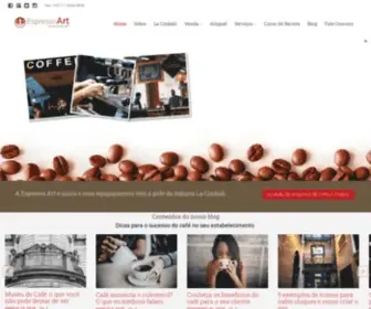 Espressoart.com.br(La Cimbali EspressoArt) Screenshot