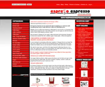 Espressoespresso.co.uk(Espresso espresso) Screenshot