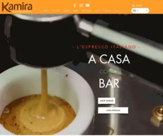 Espressokamira.net(Kamira Espresso Cremoso) Screenshot