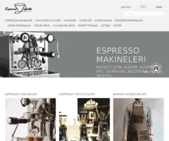 Espressoperfetto.com(Espresso ve Filtre Kahve İle İlgili Herşey) Screenshot