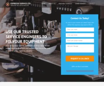 Espressoservice.co.uk(Coffee Machine Service & Repairs Near Me) Screenshot