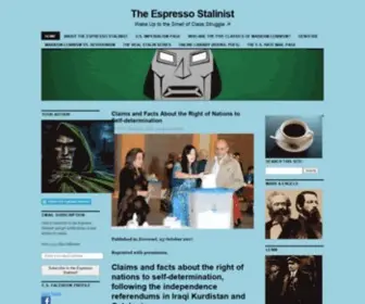 Espressostalinist.com(The Espresso Stalinist) Screenshot