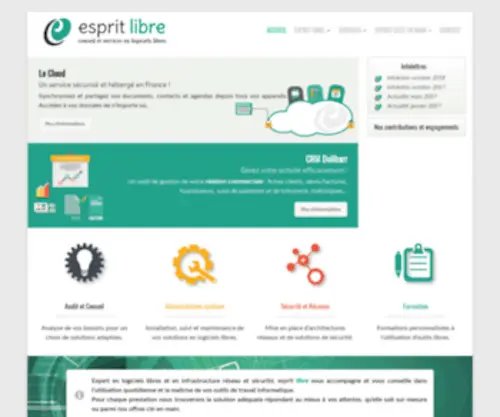 Esprit-Libre-Conseil.com(Esprit Libre Conseil) Screenshot